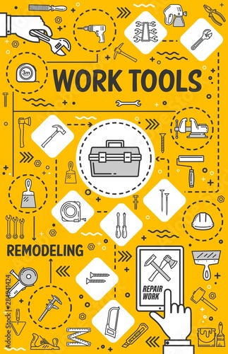 Repair, remodeling and renovation hand tools