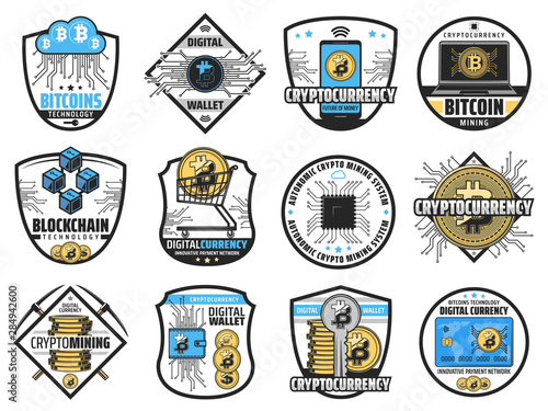 Bitcoin crypto currency blockchain mining farm