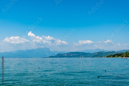 Garda Lake panorama in Italy