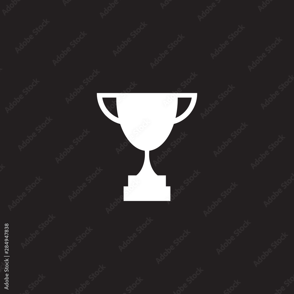 Trophy for winner logo design vector template Trophy for winner logo design vector template