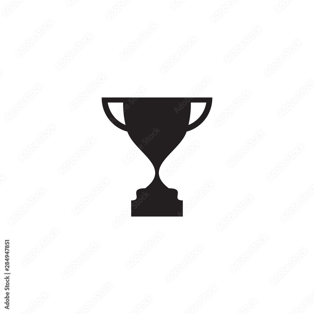 Trophy for winner logo design vector template Trophy for winner logo design vector template