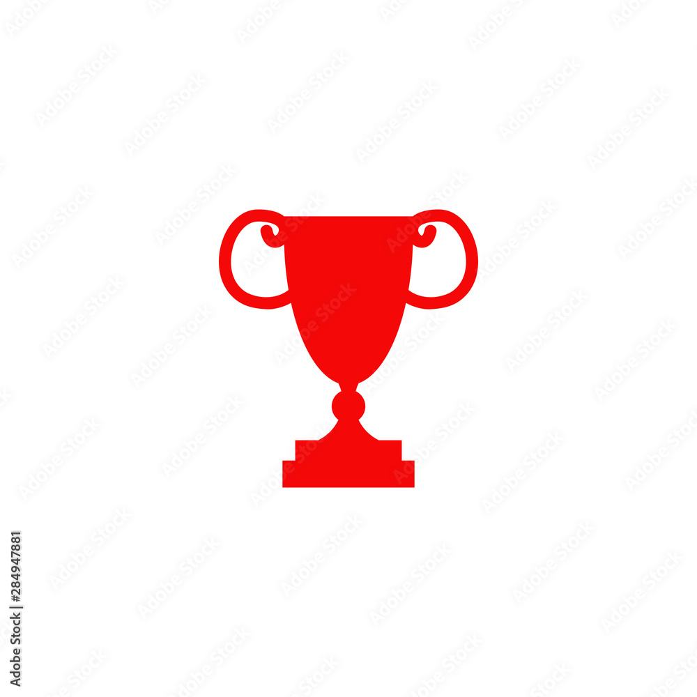 Trophy for winner logo design vector template Trophy for winner logo design vector template