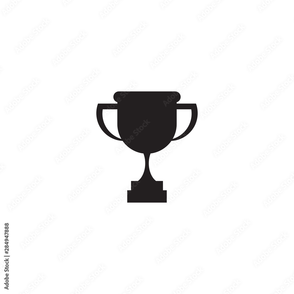 Trophy for winner logo design vector template Trophy for winner logo design vector template