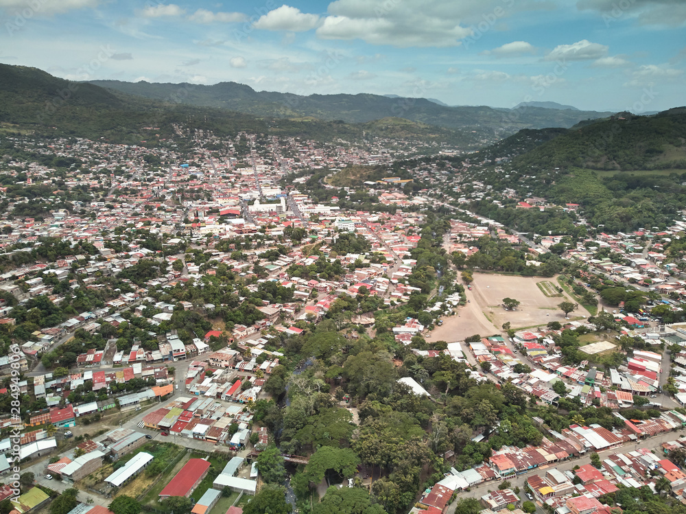 View on center of matagalpa city