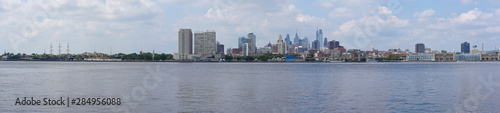 Philadelphia skyline as a panorama © Thomas