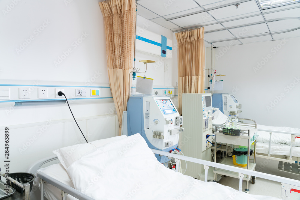 Shot of an empty hospital room Shot of an empty hospital room