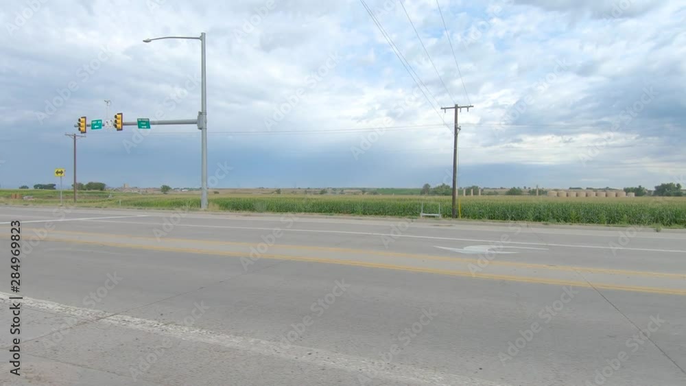 A road side drive A road side drive