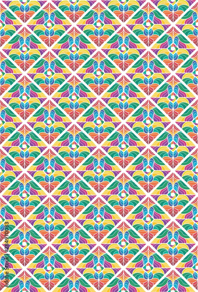 seamless geometric pattern