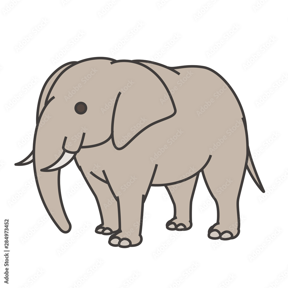 Obraz premium ゾウ