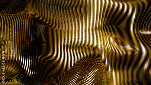 Wallpaper Mural Beautiful particle background. 3d illustration, 3d rendering. Torontodigital.ca