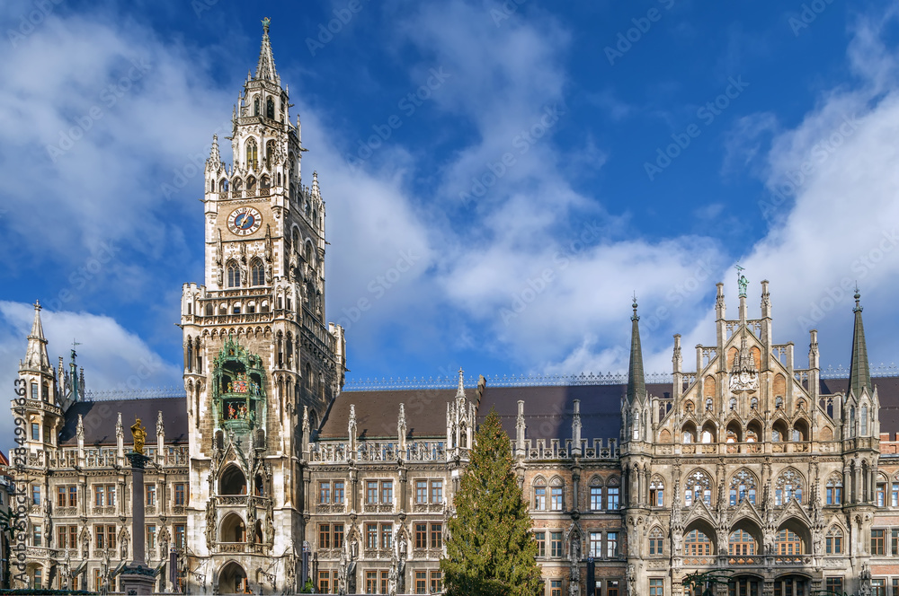 Fototapeta premium New Town Hall, Munich, Germany