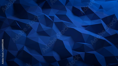 Beautiful festive crystal triangle background. 3d illustration  3d rendering.