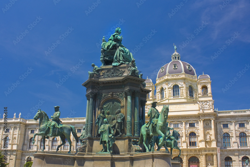 Monument to Maria Theresia in Vienna, Austria