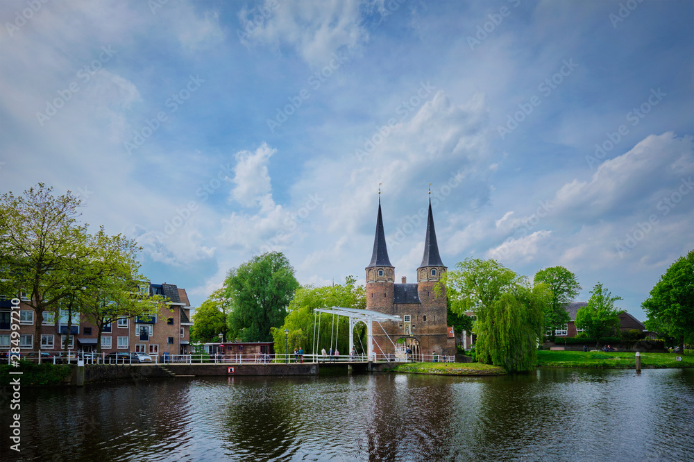 Oostport Eastern Gate of Delft. Delft, Netherlands Oostport Eastern Gate of Delft. Delft, Netherlands