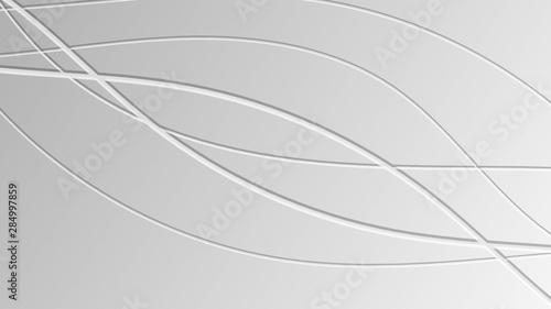 Smooth Abstract Wavy Diagonal Lines Vector with White Grey Gradient Background for Designs Web Design Banner Poster etc.