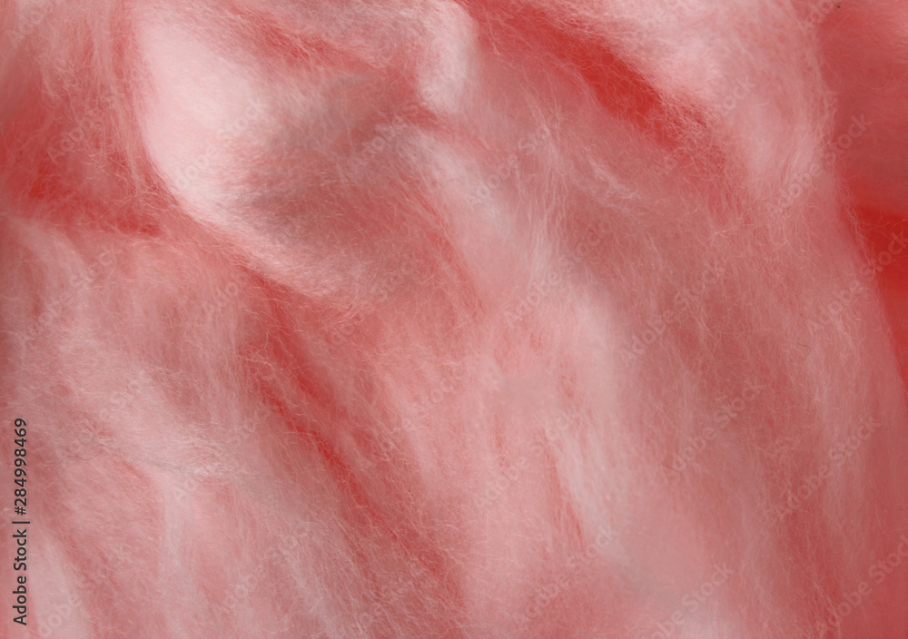 Fluff texture pink background warm	copy space