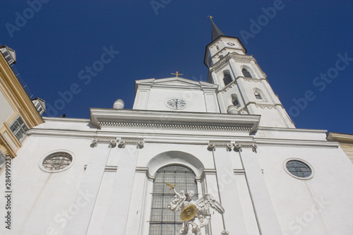 Church of St. Michael on Michaelplatz in Vienna, Austria photo