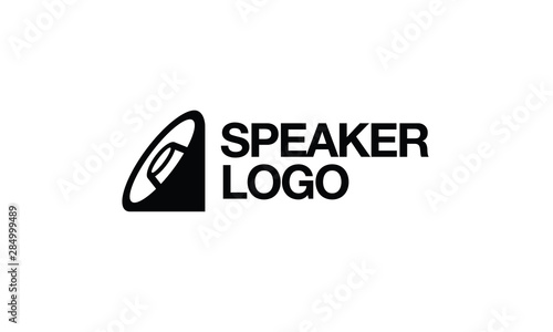 speaker logo design