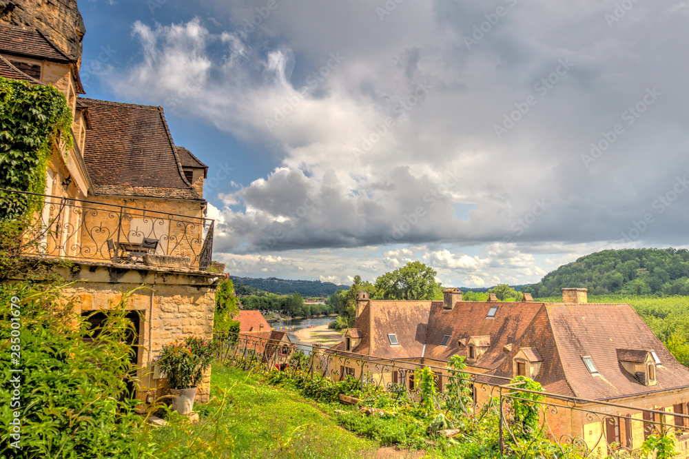 La Roque-Gageac, Dordogne, France