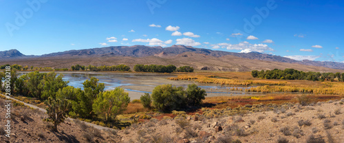 Pahranagat Lake located in the Pahranagat National Wildlife Refuge, Nevada
