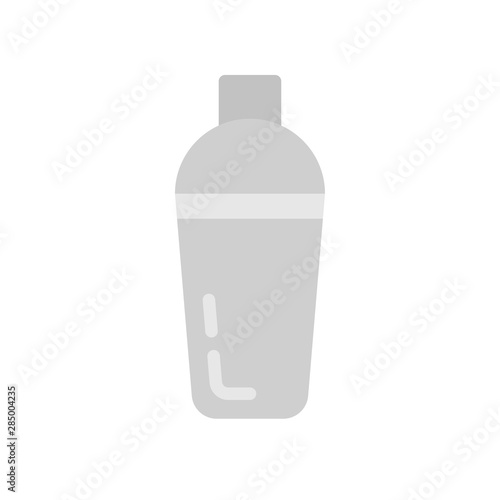 Shaker flat icon, Device used to mix beverages