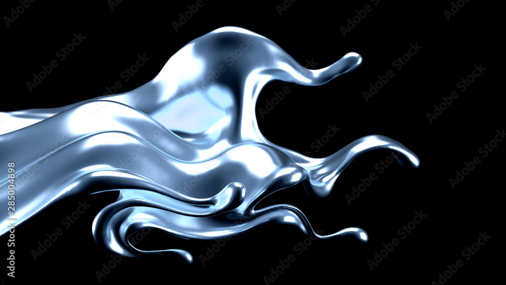 Luxury elegant splash liquid gold. 3d illustration, 3d rendering. Luxury elegant splash liquid gold. 3d illustration, 3d rendering.