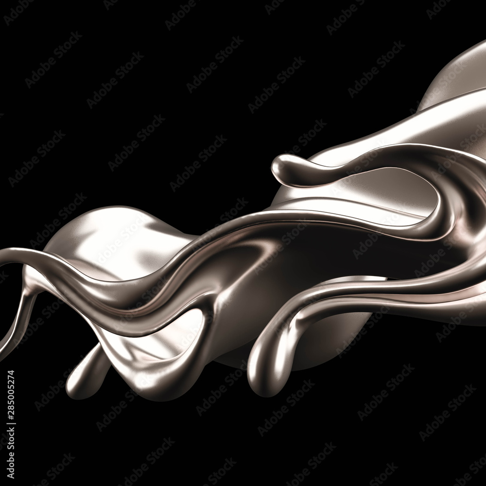 Luxury elegant splash liquid gold. 3d illustration, 3d rendering. Luxury elegant splash liquid gold. 3d illustration, 3d rendering.