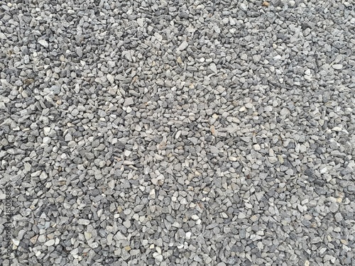 gray gravel texture for background. Natural photo.