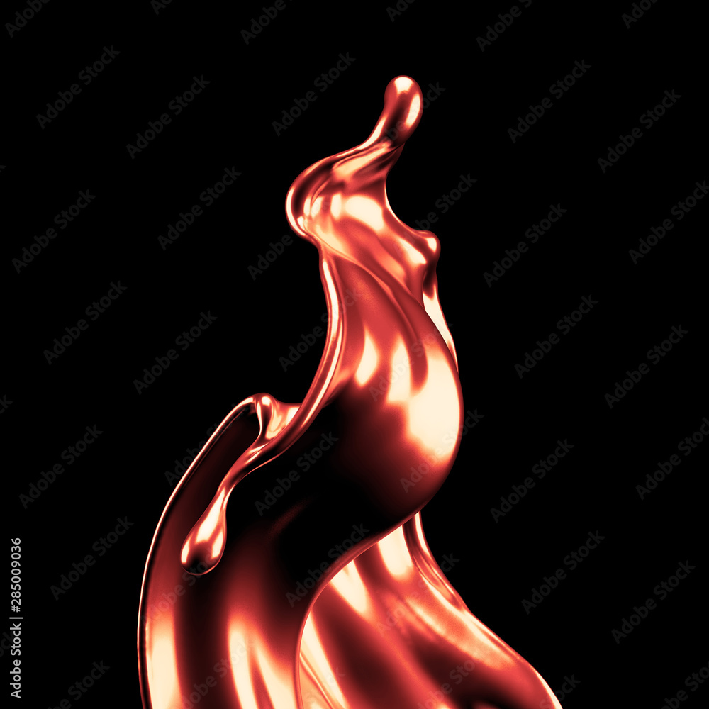 Luxury elegant splash liquid gold. 3d illustration, 3d rendering. Luxury elegant splash liquid gold. 3d illustration, 3d rendering.