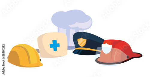 flat design happy labor day