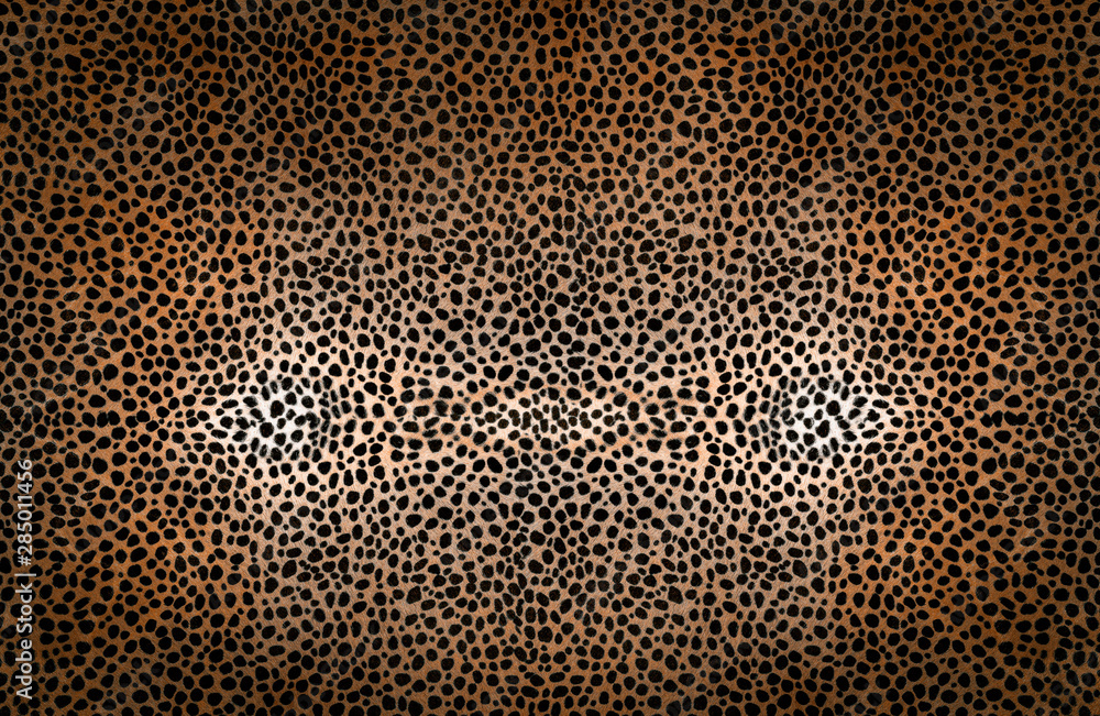 Leopard skin pattern on background Leopard skin pattern on background