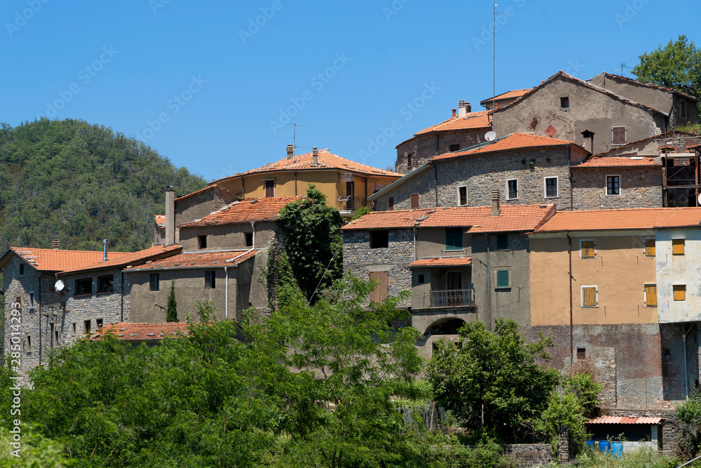 Tenerano, historic village in Lunigiana, Tuscany