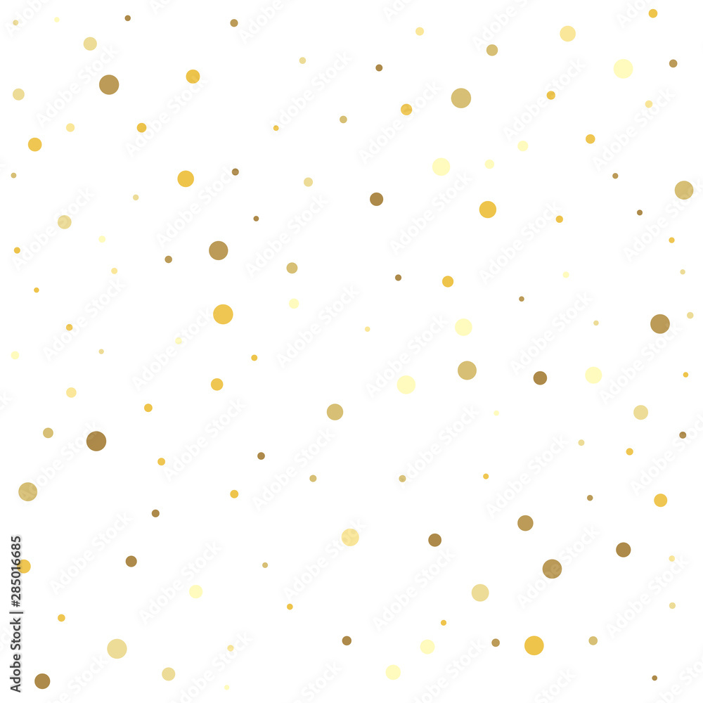 Gold dots. Falling golden dot abstract decoration for party, birthday celebrate, anniversary or event, festive. Gold dots. Falling golden dot abstract decoration for party, birthday celebrate, anniversary or event, festive.