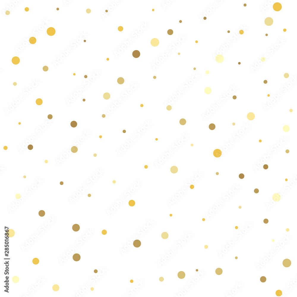 Abstract pattern of random falling gold dots. Falling golden dot abstract decoration for party, birthday celebrate, anniversary or event, festive. Abstract pattern of random falling gold dots. Falling golden dot abstract decoration for party, birthday celebrate, anniversary or event, festive.