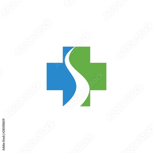 Cross Medical Logo template