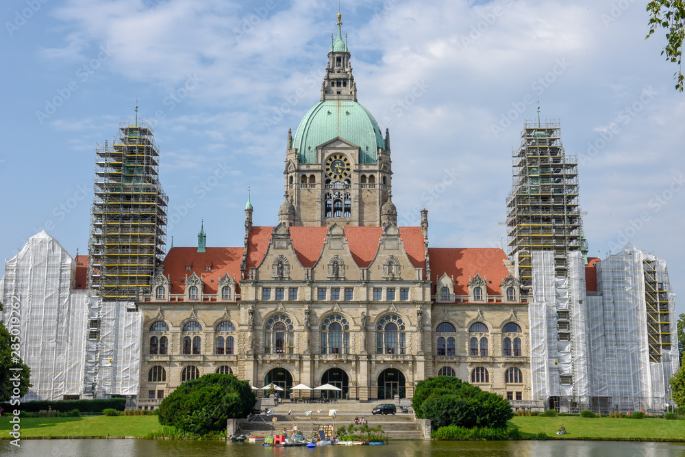 Town hall of Hannover on Germany