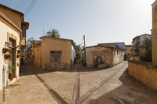 Nicosia City View. Old Town. Cyprus. Crossing of three streets. © yegorov_nick