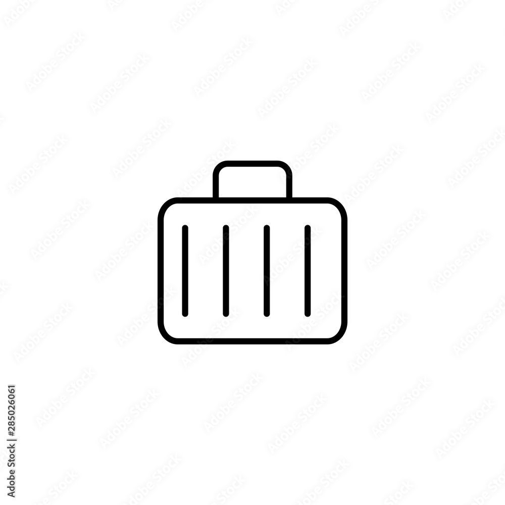 briefcase bag icon vector illustration briefcase bag icon vector illustration