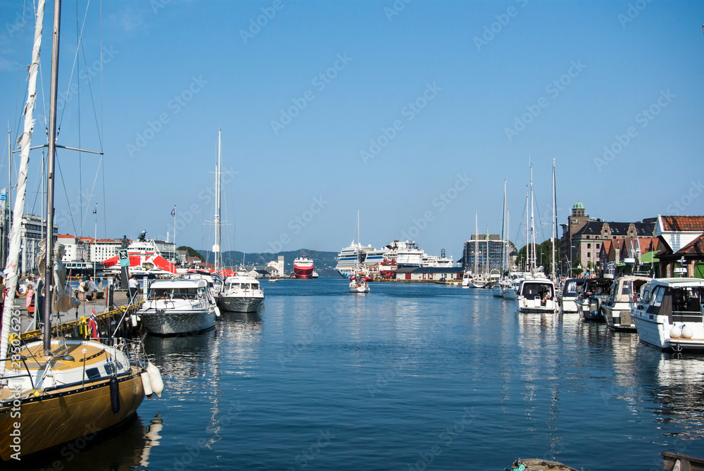 Bucht von Bergen, Norwegen