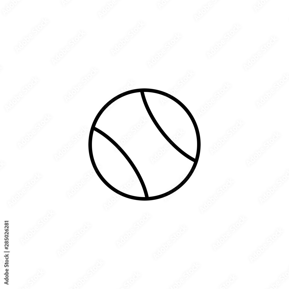 tennis ball icon vector illustration tennis ball icon vector illustration