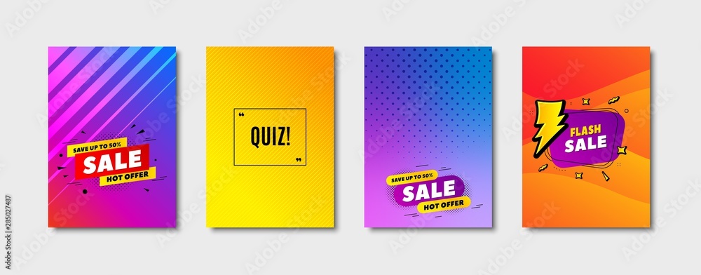 Quiz symbol. Cover design, banner badge. Answer question sign. Examination test. Poster template. Sale, hot offer discount. Flyer or cover background. Coupon, banner design. Vector Quiz symbol. Cover design, banner badge. Answer question sign. Examination test. Poster template. Sale, hot offer discount. Flyer or cover background. Coupon, banner design. Vector
