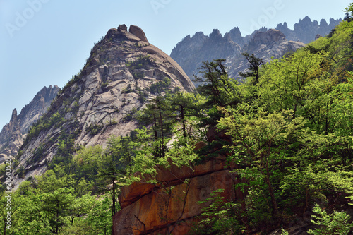 North Korea. Diamond mountains. Mt.Kumgang photo