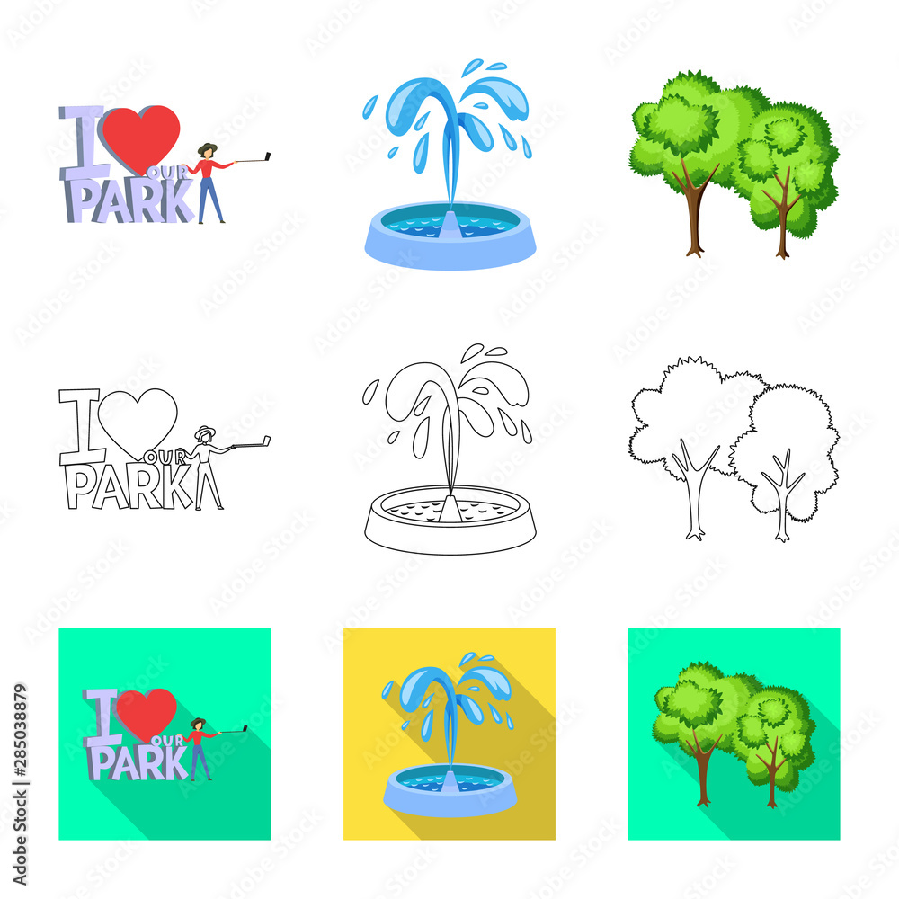 Vector illustration of urban and street sign. Set of urban and relaxation stock vector illustration. Vector illustration of urban and street sign. Set of urban and relaxation stock vector illustration.