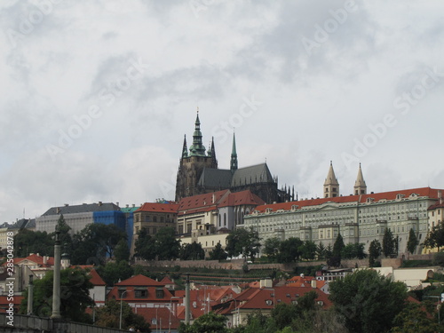 Mala Strana Region and the Prague Castle in Prague, the Czech Republic