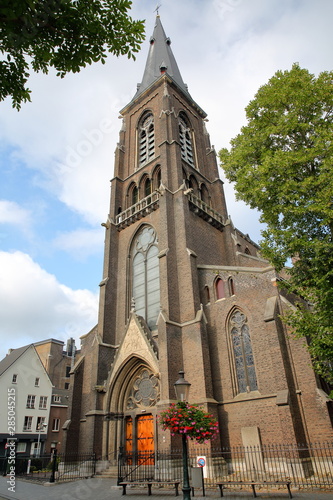 Sint Martinuskerk church, located in Wyck neighborhood, Limbourg, Maastricht, Netherlands