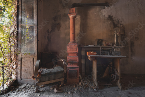 Decayed Old Stove