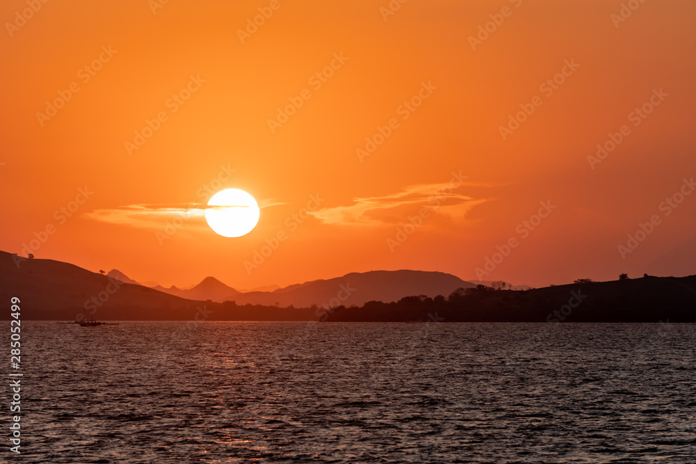 Sonnenuntergang in der Floressee - Indonesien Sonnenuntergang in der Floressee - Indonesien