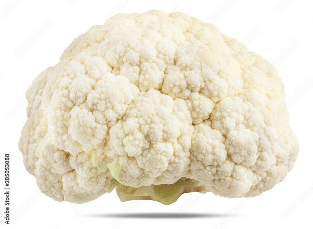 Cauliflower isolated on white background with clipping path Cauliflower isolated on white background with clipping path