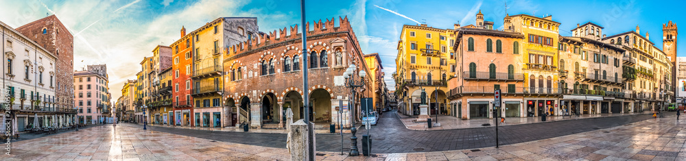 old town of verona in italy