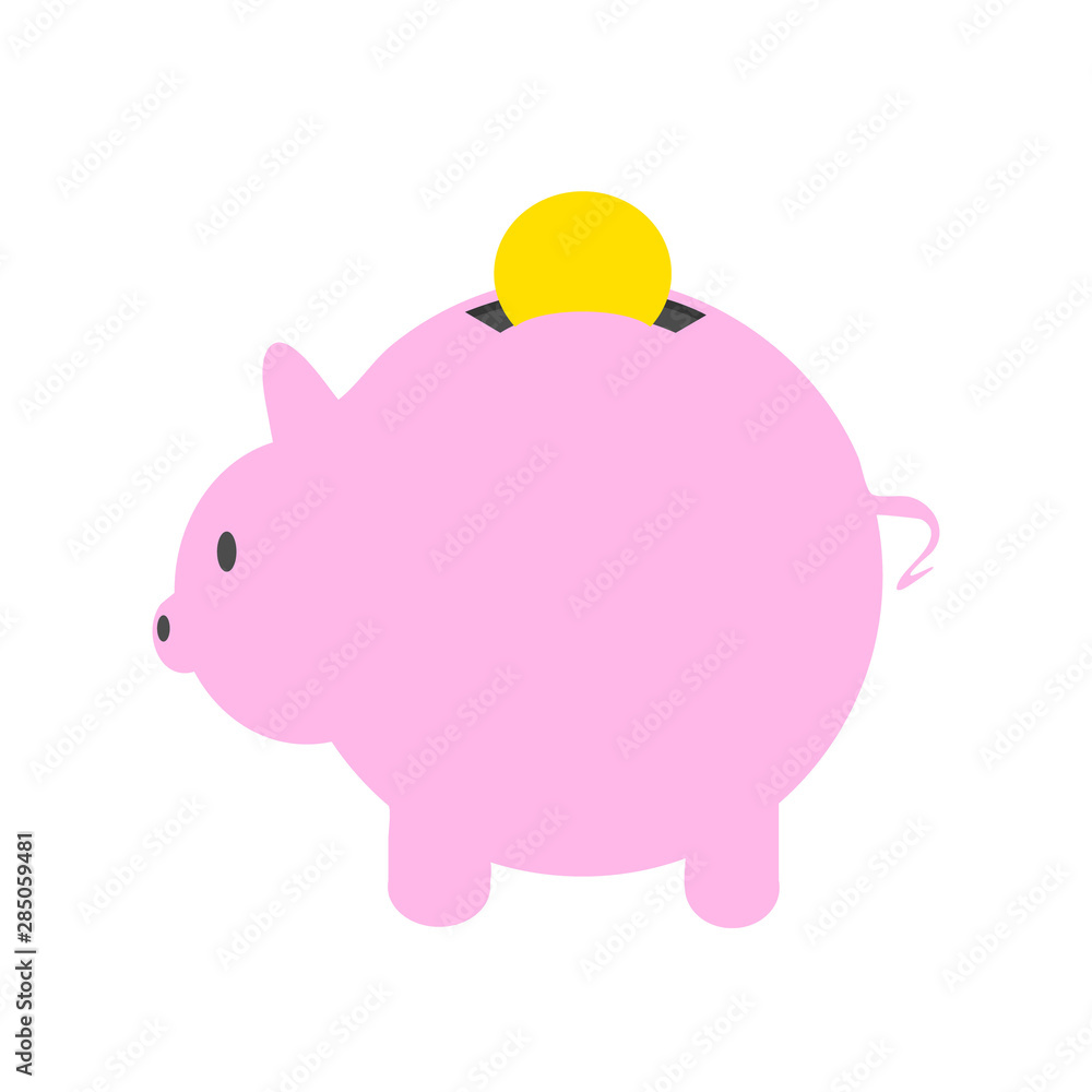 A pink kopeck coin collector A pink kopeck coin collector